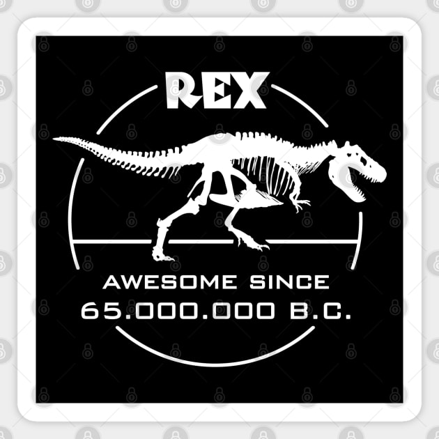 T Rex Sticker by TMBTM